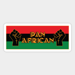 Pan African Sticker